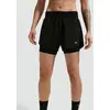 Image de Short Nike One Dri-FIT 2 en 1 taille haute noir femme - XXL
