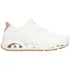 Image de Baskets femme Skechers Uno Glide Step Glide On Air - blanc