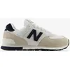 Image de Chaussures New Balance 574 beige blanc bleu marine - 42