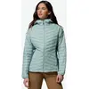 Image de Veste à capuche Columbia Powder Pass III Hybrid bleu ciel femme - L