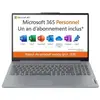 Image de Portable lenovo ideapad slim 3 15.6 pouces intel n100 4 go 128 go arctic grey 82XB00FXFR