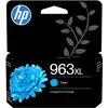 Image de Hp 963xl Cartouche D'encre Cyan Authentique, Grande Capacité