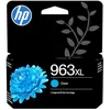 Image de HP 963 Cartouche d'encre cyan authentique authentique (3JA27AE) - Pour HP OfficeJet Pro 9010 / 9020 series