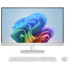 Image de PC tout en un Hp 27-cr0077nf 27 AMD Ryzen  7 16 Go RAM 512 Go SSD Blanc coquillage