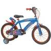 Image de Vélo Enfant 16 - Disney - Spiderman - Freins Rétropédalage - Siège Confortable - Bleu