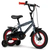 Image de Vélo Enfant   Pro Thunder   Roues 12   Age 3 à 5 ans   Stabilisateurs   Gris et Rouge   Produit HUFFY
