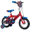 Image de Spider-Man Vélo à billes pour enfants 12 pouces   Vélo avec roulettes stabilisatrices