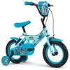 Image de Vélo Enfant Disney - Stitch - Roues 12 - Age 3 à 5 ans - 2 Freins - Stabilisateurs - Bleu - Produit HUFFY