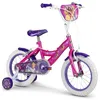 Image de Vélo enfant - HUFFY - Princesses Disney - 14 pouces - cadre acier - roulettes amovibles