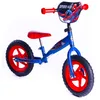 Image de Velo Bebe Draisienne Huffy Spiderman pour Garçon et enfants de 2 à 4 Ans Bleu et Rouge