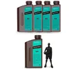 Image de Résine standard SUNLU pour imprimante 3D SLA 405nm UV noir 5KG
