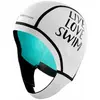 Image de Bonnet de bain Buddyswim Néoprène Trilaminate Warmth 2.5 mm blanc noir - L