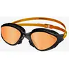 Image de Lunettes de natation BuddySwim Ozean noir orange avec verres Orange