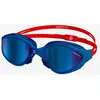 Image de Lunettes de natation BuddySwim OzeanX bleu rouge avec verres Blue Mirror