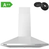 Image de Ciarra Hotte Murale Cbcs6201-ow 60cm 370m³/h Recyclage Ou Evacuation Classe A++