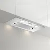 Image de CIARRA Hotte Intégrée 52cm Groupe Filtrant 300 m³/h 3 Vitesses - Evacuation ou Recyclage LED - Inox