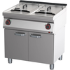 Image de Friteuse Électrique Double 0,8 Kw/l, 17+17 L Avec Soubassement 400 V Fe 70/80 E - Redfox