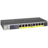 Image de NETGEAR GS108PP - commutateur - 8 ports - Montable sur rack