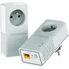 Image de Netgear Pack De 2 Adaptateurs Cpl 2000 Mbit/s- 2 Ports 10/100/1000 Rj45