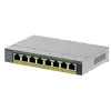 Image de Commutateur Géré L2/l3 Métal Gris 8 Ports Gigabit Poe+ 62 W Netgear Gs108ep-100eus