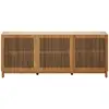 Image de Buffet 3 portes bois-frêne 160 cm - umea Umea
