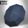 Image de Parapluie - Antivent - Automatique - Bleu - Résistant au Vent - Ouverture Rapide