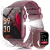 Image de Montre Connectée FemmeSmartwatch Sport avec Appel 120+ Sport PodomètreSommeilCardioSpO2IP68 pour Android iOS Bordeaux