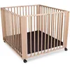 Image de Parc Pliable Pour Enfants Moritz 90x95x75 Cm Naturel Tissi