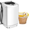 Image de COSTWAY Mini Machine à Laver avec Essorage 3 5kg Auto 240W avec Fonction de Déshydratation Panneau de Commande pour Appartements