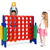 Image de Costway Jeux Puissance 4 Géant Pour Enfant Jeu De Société Pour Familles