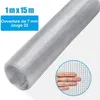 Image de COSTWAY Grillage pour Plantes et Animaux 15x1M Acier Galvanisé de Calibre Maille 7 x 7mm pour Jardin Volières Poulaillers Clapiers