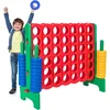 Image de Costway Jeux Puissance 4 Géant Pour Enfant Jeu De Société Pour Familles