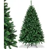 Image de Costway Arbre De Noël Artificiel Pliable 275cm À Charnières Avec Support Métallique