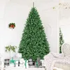 Image de COSTWAY Sapin de Noël Artificiel 275CM à Charnière avec Support Métallique3594 Branches Sapin Douglas PVC Décoration de Fête Vert