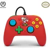 Image de Manette de jeu - POWERA - Super Mario - Filaire - Vibration - Rouge