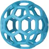 Image de Balle en caoutchouc JW Pet Hol-ee Roller Jumbo - Ø 19 cm - Coloris aléatoire : bleu vert ou rouge - Pour chien