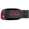 Image de Clé USB - SANDISK - Cruzer Blade - 128Go - 2.0 - Noir/Rouge