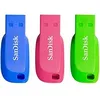 Image de Sandisk Cruzer Blade 16gb Lecteur Usb Flash 16 Go Usb Type-a 2.0 Bleu, Vert, Rose