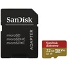 Image de SanDisk Extreme microSDHC UHS-I U3 V30 32 Go + Adaptateur SD