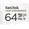 Image de Sandisk High Endurance 64 Go Microsdxc Uhs-i Classe 10