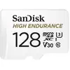 Image de Sandisk High Endurance 128 Go Microsdxc Uhs-i Classe 10