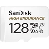 Image de SanDisk High Endurance microSDXC UHS-I U3 V30 128 Go + Adaptateur SD