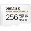 Image de SanDisk High Endurance microSDXC UHS-I U3 V30 256 Go + Adaptateur SD