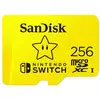 Image de Carte Mémoire Microsdxc Uhs I Sandisk 256 Go Pour Nintendo Switch