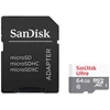 Image de SanDisk Ultra microSDXC 64 Go + adaptateur SD