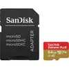Image de Carte Mémoire Micro Sd Sandisk Extreme Plus Microsdxc 64 Go