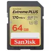 Image de Carte Mémoire Sd Sandisk Extreme Plus Sdxc Uhs I U3 Class10 64 Go