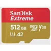Image de SanDisk Extreme Carte microSDHC 512 GB Class 10 UHS-I résistance aux chocs étanche