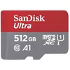 Image de SanDisk microSDXC Ultra 512GB (A1/UHS-I/Cl.10/150MB/s) + Adapter Mobile Carte microSDXC 512 GB A1 Application Perform