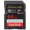 Image de Carte Mémoire Sd Sandisk Extreme Pro Sdxc Uhs Ii U3 Class10 64 Go
